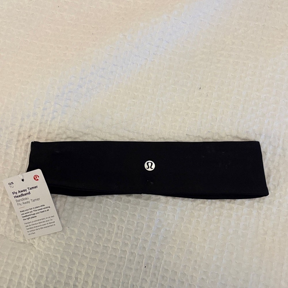 Lululemon Athletica Classic Black Headband